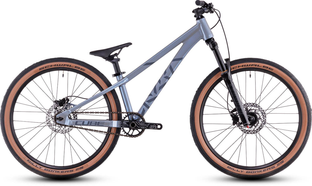 2026 Cube Cube Flying Circus 240 Hardtail Mountain Bike In Hazeblue And Reflex