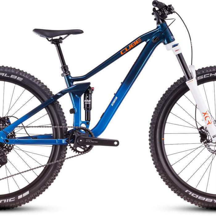 2026 Cube Cube Stereo One22 Rookie Full Suspension Mountain Bike In Actionteam