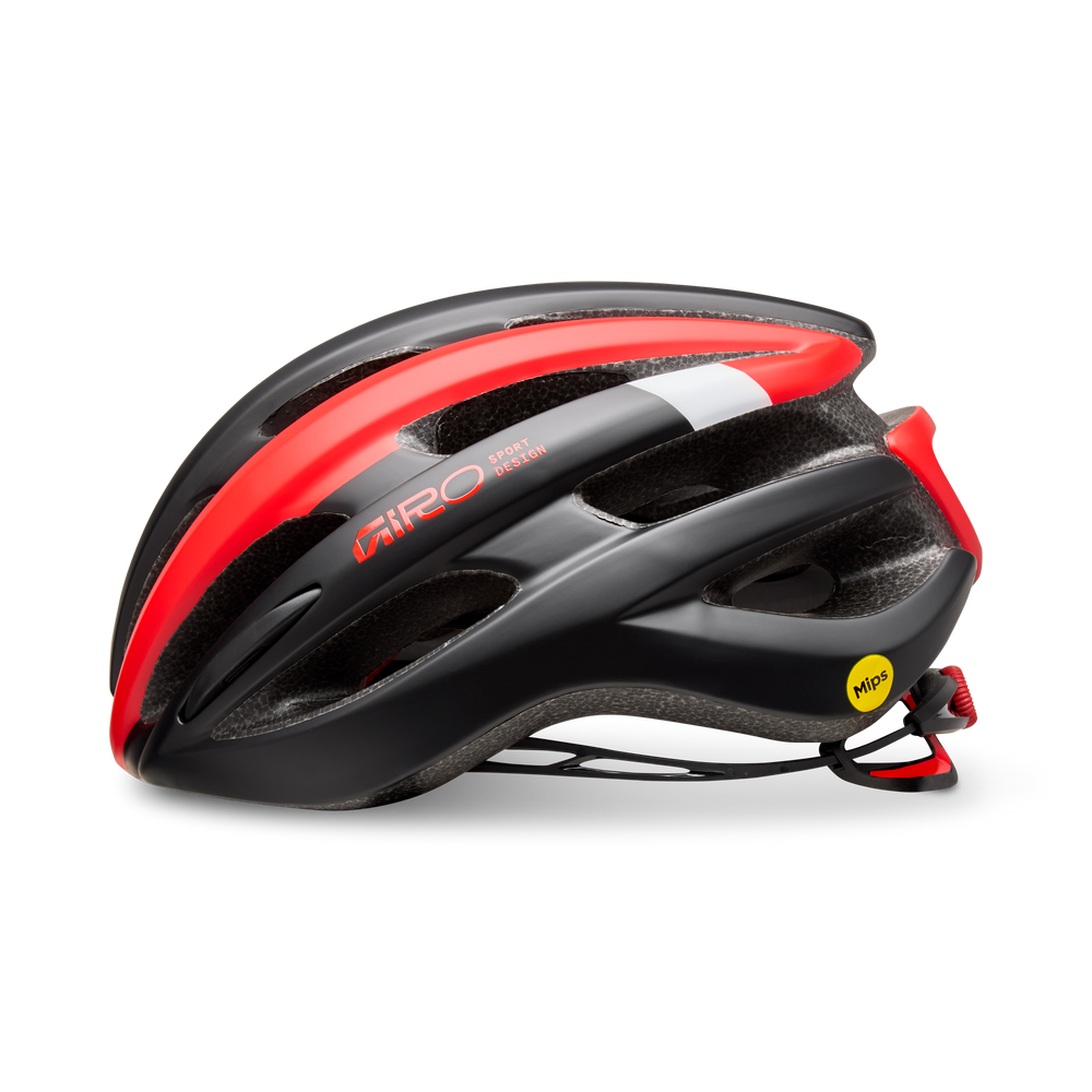 2026 GIRO Foray Mips Unisex Road Cycling Helmet in Red/Black