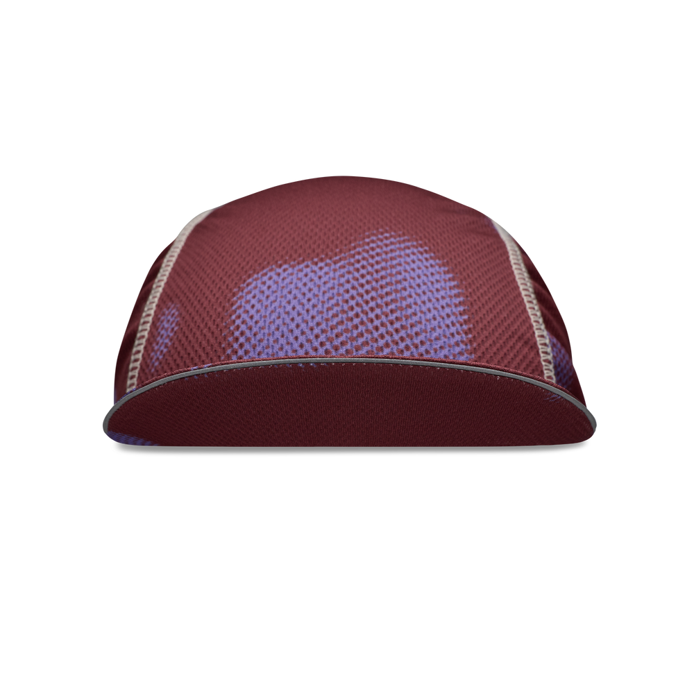2026 GIRO Peloton Cap Unisex Road Cycling Headwear in Maroon Pulse