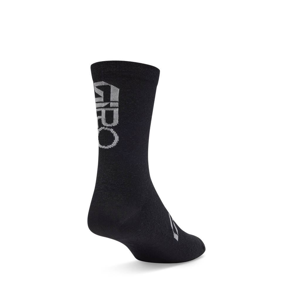 2026 GIRO Seasonal Merino Unisex Cycling Socks in Black