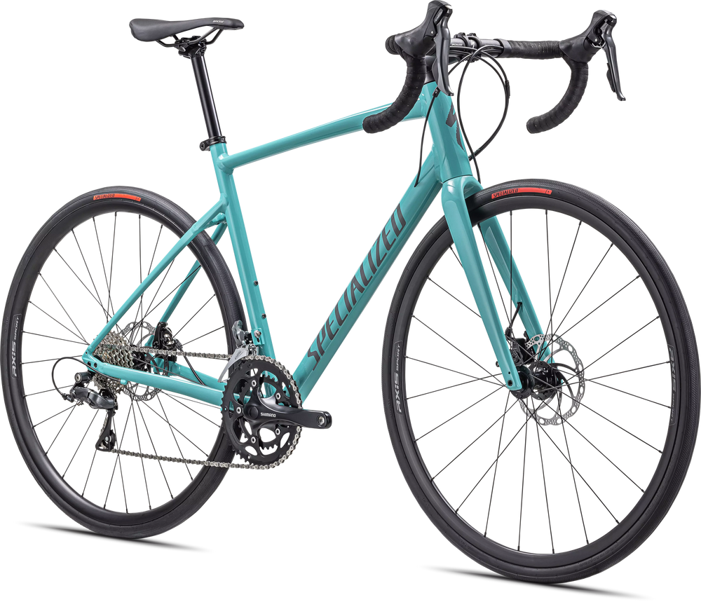 2024 Specialized Allez E5 Shimano Claris Alloy Road Bike in Gloss Lagoon Blue