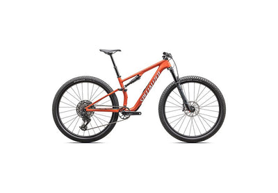 2026 Specialized Epic 8 Comp Full Suspension Mountain Bike in Satin Deep Orange White