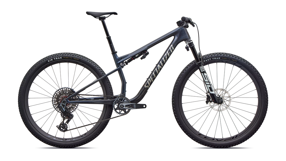 2027 Specialized Epic 9 Pro Carbon Full Suspension Mountain Bike in Gloss Carbon/Chaos Glitter Pearl