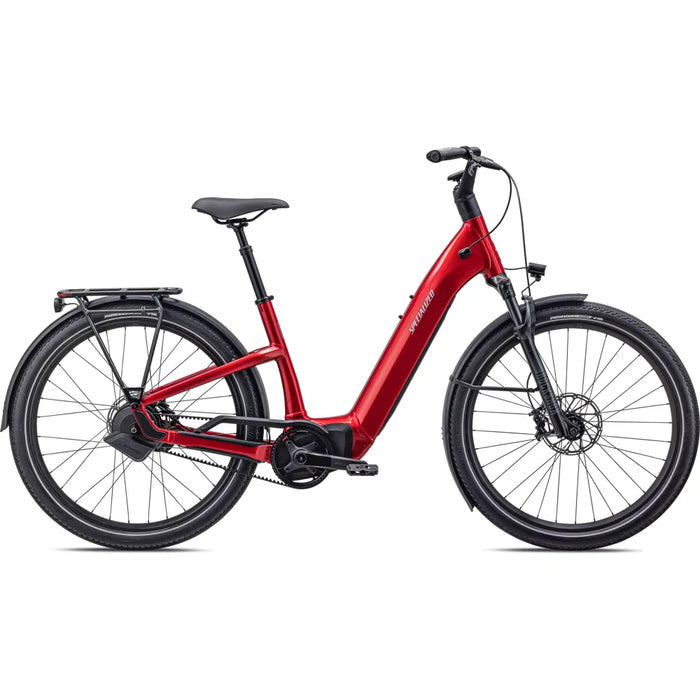2023 Specialized Turbo Como 5.0 IGH Electric Hybrid Bike in Red