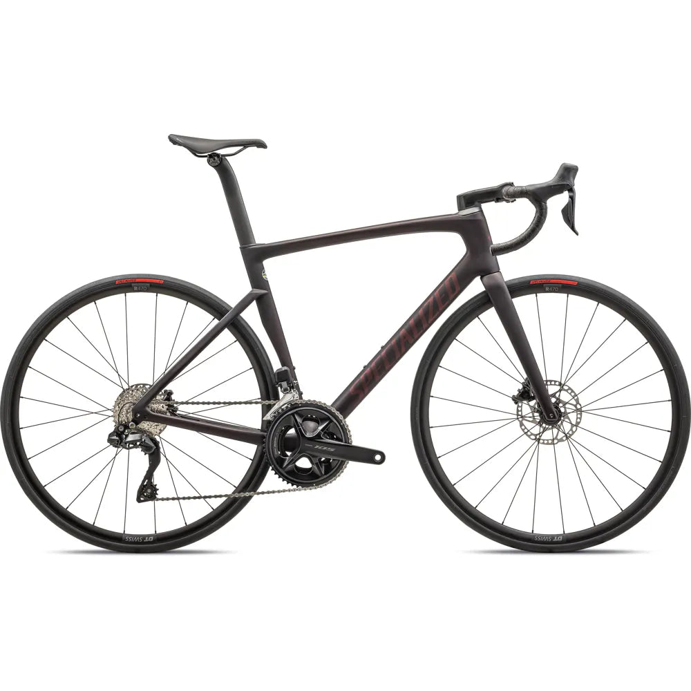 2024 Specialized Tarmac SL7 Comp 105 Di2 Carbon Road Bike in Red