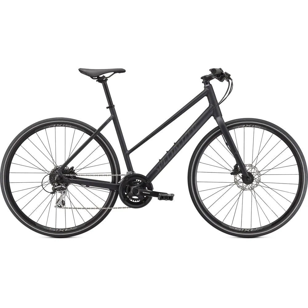 Specialized Sirrus 2.0 Step Through Hybrid Bike in Satin Black
