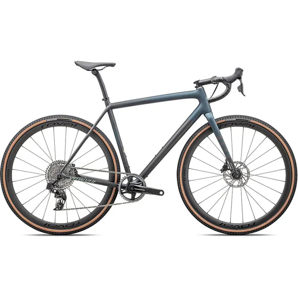 2025 Specialized Crux Pro Force eTap AXS Carbon Gravel Bike in Satin 