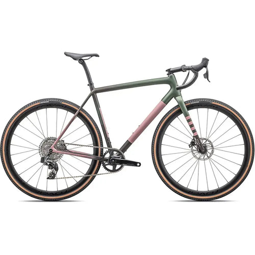 2025 Specialized Crux Expert Rival eTap AXS Gravel Bike in Cypress