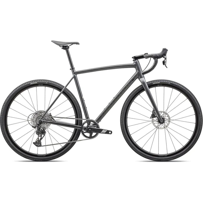 2025 Specialized Crux DSW Comp Alloy Gravel Bike in Satin Smoke