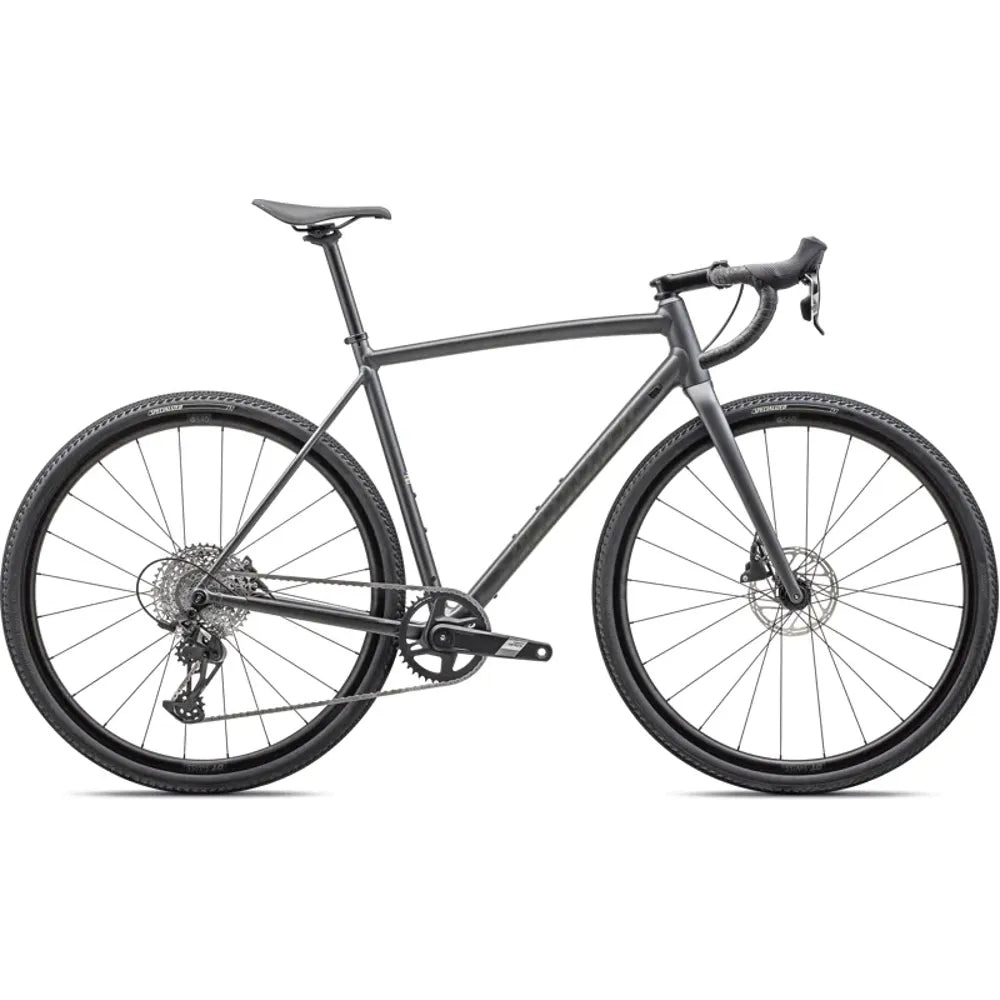 2025 Specialized Crux DSW Comp Alloy Gravel Bike in Satin Smoke