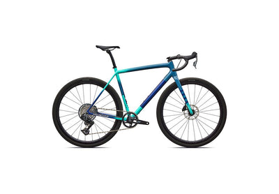 2026 Specialized Crux Expert - SRAM Rival XPLR AXS    Gravel Bike in Grey Blue