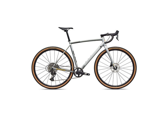 2026 Specialized Crux DSW Comp Gravel Bike in Shadow Silver