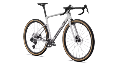 Specialized Crux 5 Expert SRAM Force XPLR Carbon Gravel Bike in Shadow Silver/Obsidian Metallic | 2027