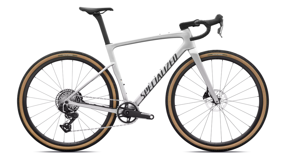 Specialized Crux 5 Expert SRAM Force XPLR AXS Carbon Gravel Bike 2027 Shadow Silver