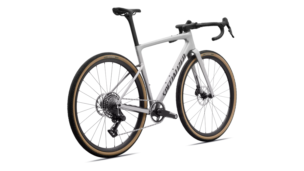 Specialized Crux 5 Expert SRAM Force XPLR Carbon Gravel Bike in Shadow Silver/Obsidian Metallic | 2027