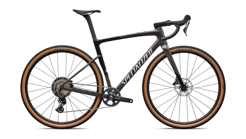 Specialized Crux 5 Sport Shimano GRX 800 Carbon Gravel Bike in Silver Pearl Smoke/Silver Dust | 2027