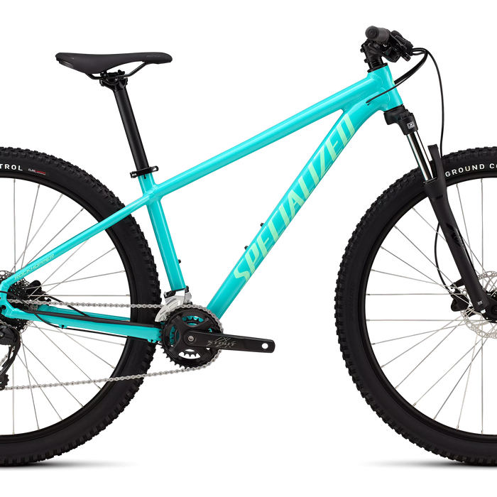 2026 Specialized Rockhopper Hardtail Mountain Bike in Lagoon Blue