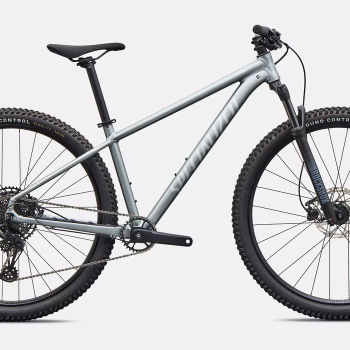 Specialized Rockhopper Comp Mountain Bike in Satin Shadow Silver
