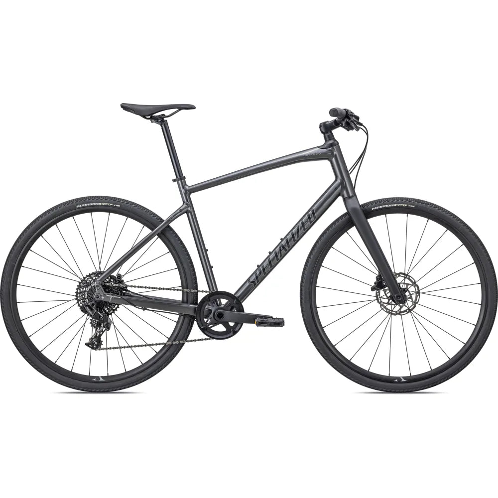 Specialized Sirrus X 4.0 Hybrid Bike in Gloss Smoke Grey