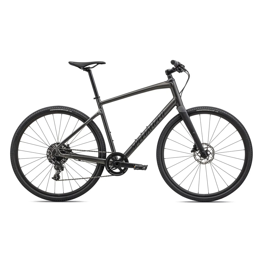 2023 Specialized Sirrus X 4.0 Hybrid Bike in Smoke Black