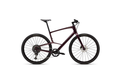 2026 Specialized Sirrus X 5.0 Hybrid Bike in Gloss Bordeaux Metallic