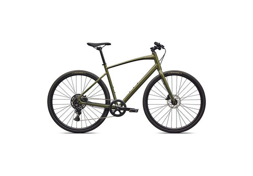 2026 Specialized Sirrus X 2.0 Hybrid Bike in Gloss Laruel Green Metallic