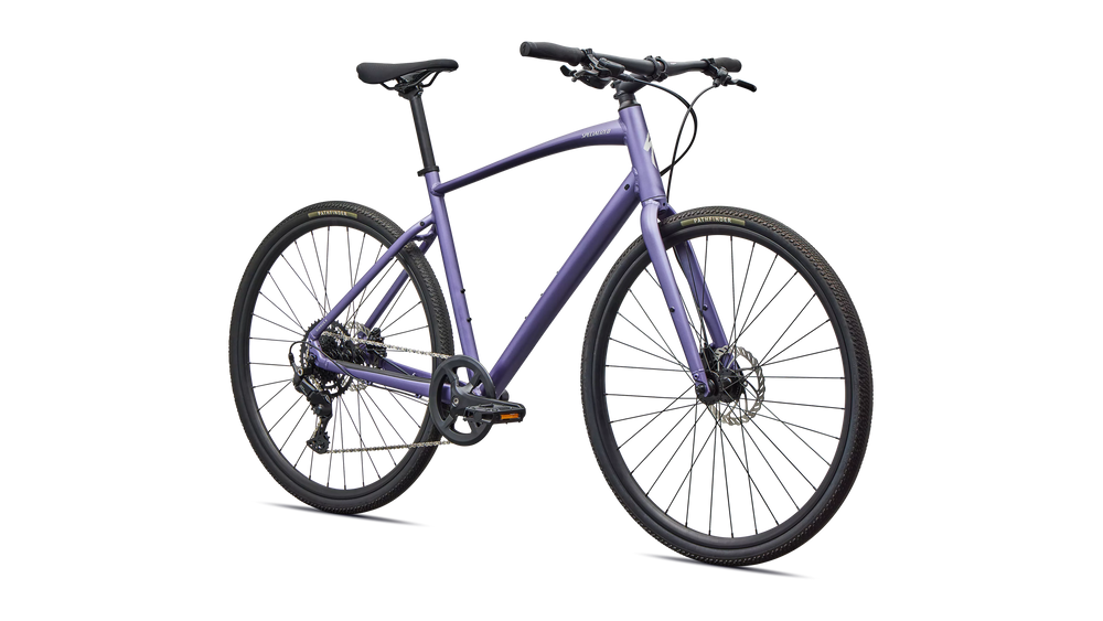 2026 Specialized Sirrus X 2.0 Hybrid Bike in Satin Mauve Metallic