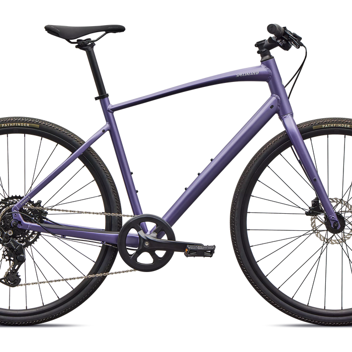 2026 Specialized Sirrus X 2.0 Hybrid Bike in Satin Mauve Metallic