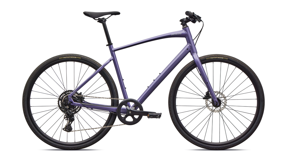 2026 Specialized Sirrus X 2.0 Hybrid Bike in Satin Mauve Metallic