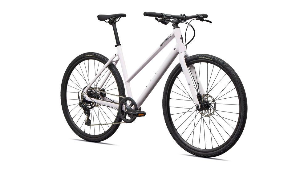 2027 Specialized Sirrus X 2.0 Step-Through Hybrid Bike in White