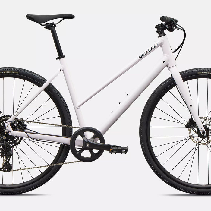 2027 Specialized Sirrus X 2.0 Step-Through Hybrid Bike in White
