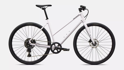 2027 Specialized Sirrus X 2.0 Step-Through Hybrid Bike in White