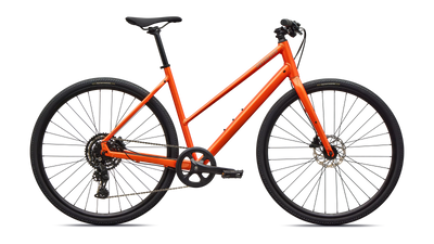 2027 Specialized Sirrus X 2.0 Step-Through Hybrid Bike in Orange