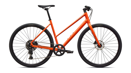 2027 Specialized Sirrus X 2.0 Step-Through Hybrid Bike in Orange