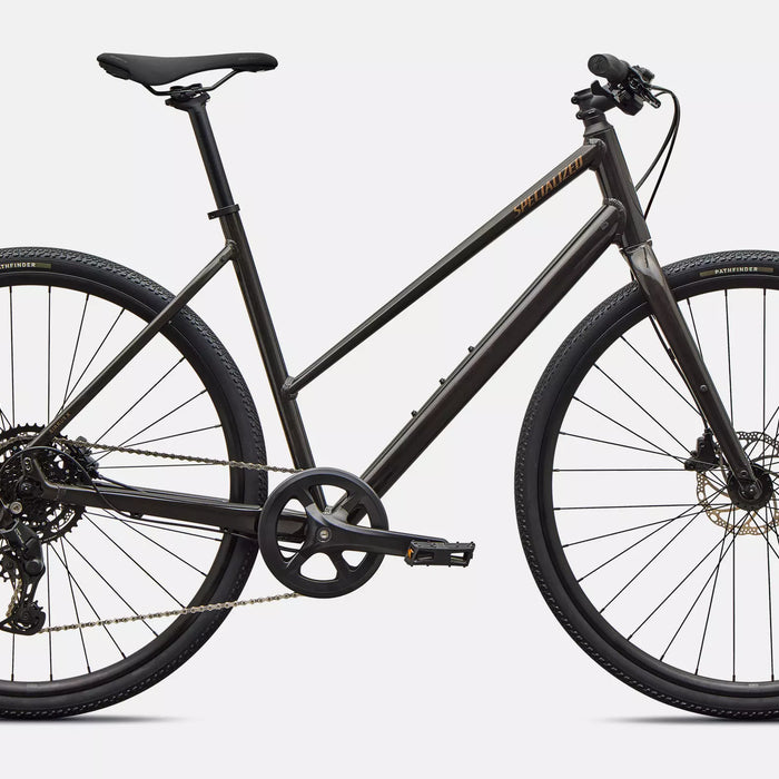 2027 Specialized Sirrus X 2.0 Step-Through Hybrid Bike in Black