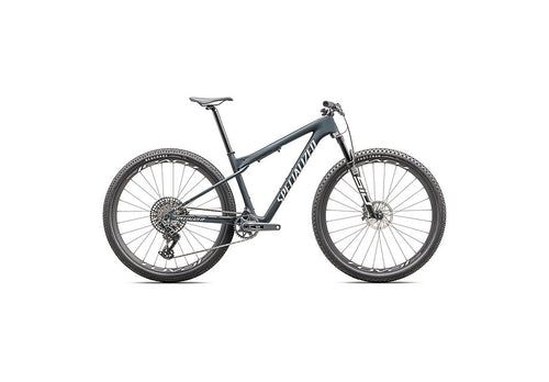 2026 Specialized Epic World Cup Expert Full Suspension Mountain Bike in Satin Metallic Deep Lake
