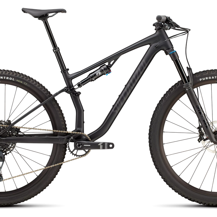 2025 Specialized Chisel Comp EVO Alloy Full-Suspension Mountain Bike in Satin Black