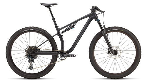 2025 Specialized Chisel Comp EVO Alloy Full-Suspension Mountain Bike in Satin Black