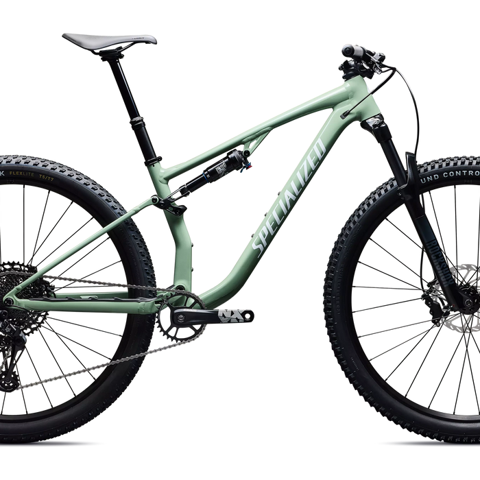 2026 Specialized Chisel Full Suspension Mountain Bike in Gloss Pistachio