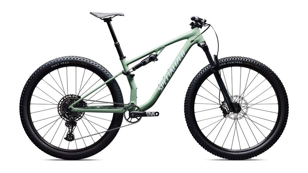 2026 Specialized Chisel Full Suspension Mountain Bike in Gloss Pistachio