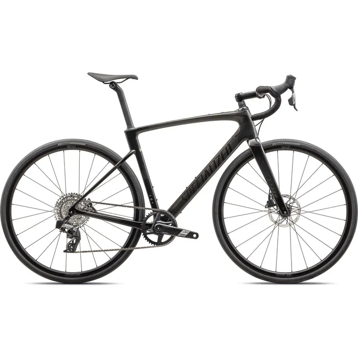 2024 Specialized Roubaix SL8 Sport Apex Carbon Road Bike in Smoke