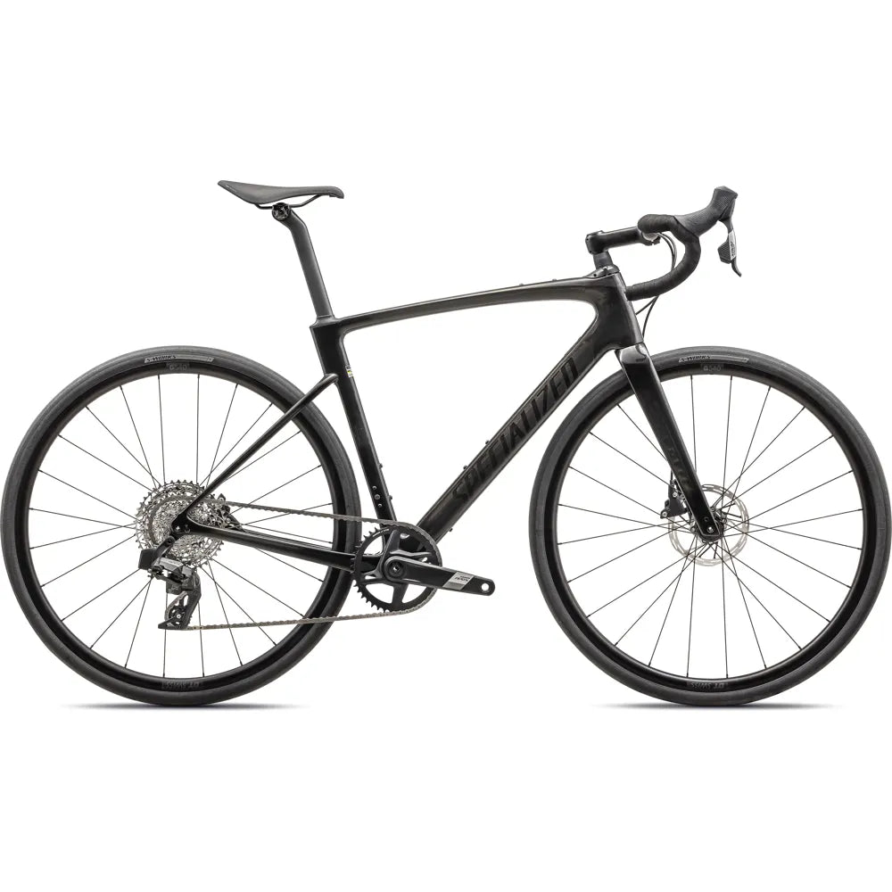 2024 Specialized Roubaix SL8 Sport Apex Carbon Road Bike in Smoke