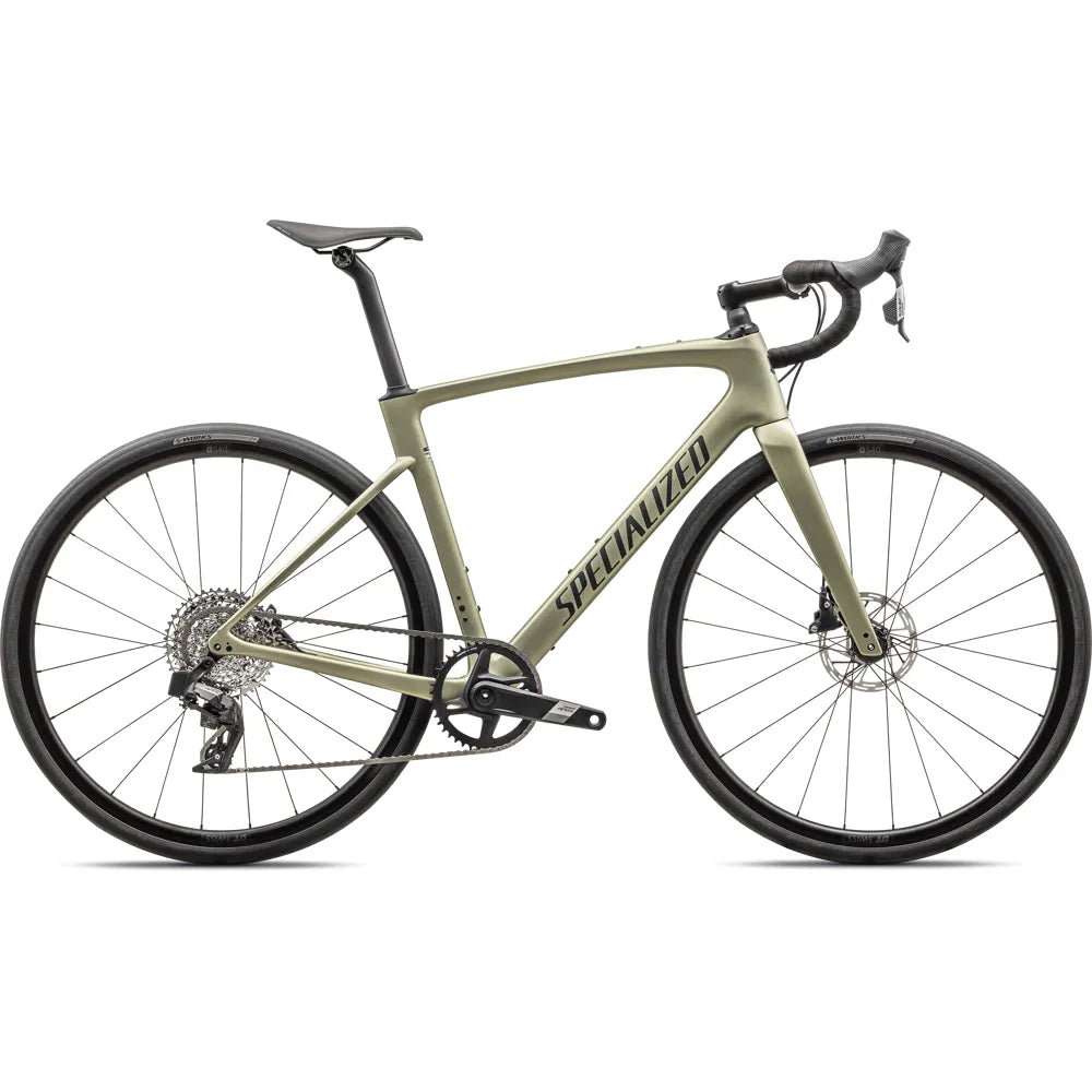 2024 Specialized Roubaix SL8 Sport Apex Carbon Road Bike in Spruce