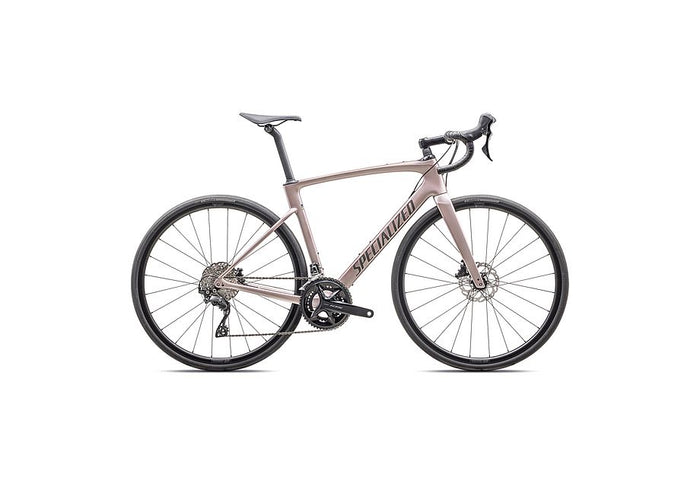 2025 Specialized Roubaix SL8 Sport 105 Carbon Road Bike in Gloss Champagne