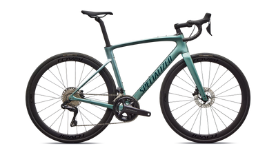 2026 Specialized Roubaix SL8 Expert Carbon Road Bike in Gloss Fjord Metallic