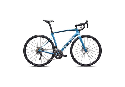 2026 Specialized Roubaix SL8 Comp - Shimano 105 Di2 Road Bike in Gloss Glacial Metallic