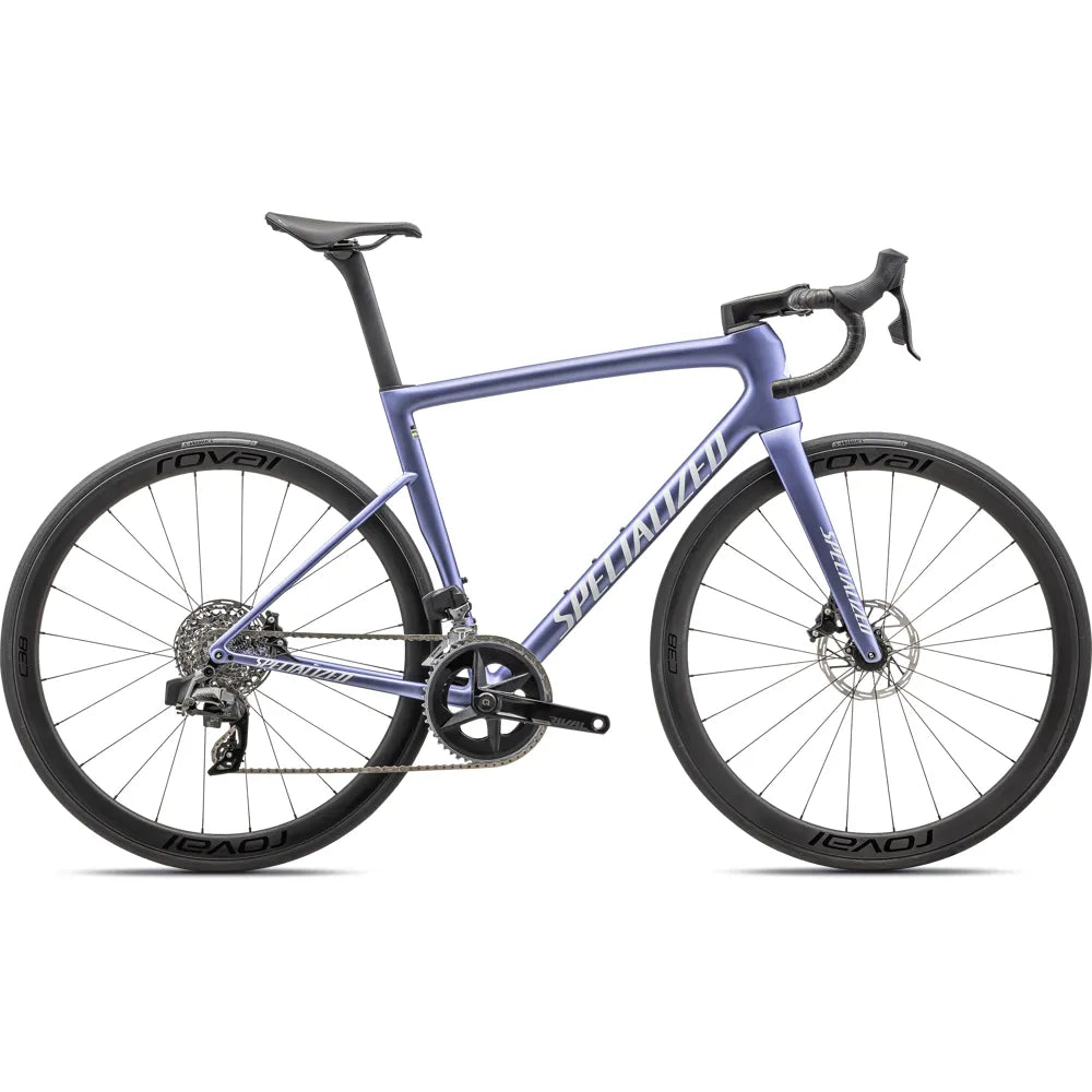 2024 Specialized Tarmac SL8 Expert Rival AXS Road Bike in Satin Indigo