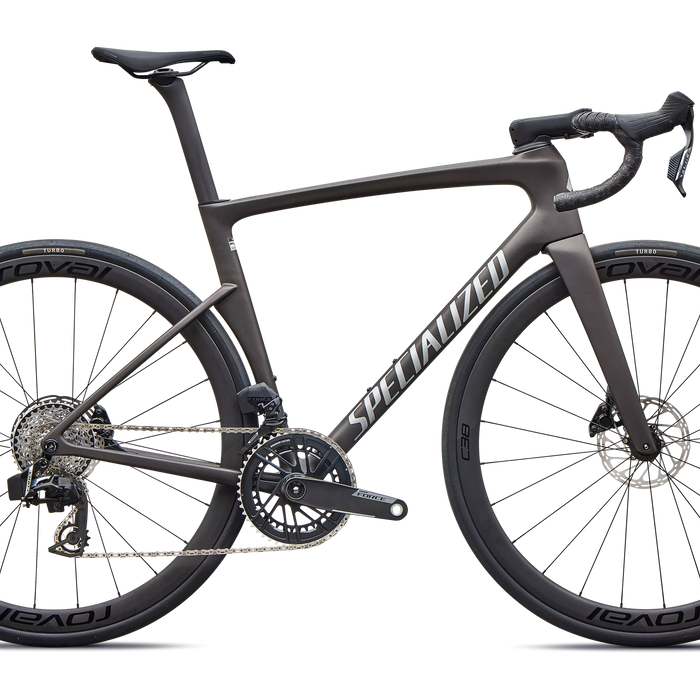 Specialized Tarmac SL9 Expert AXS Carbon Road Bike in Satin Warm Smoke Metallic | 2027