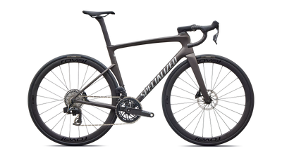 Specialized Tarmac SL9 Expert AXS Carbon Road Bike in Satin Warm Smoke Metallic | 2027